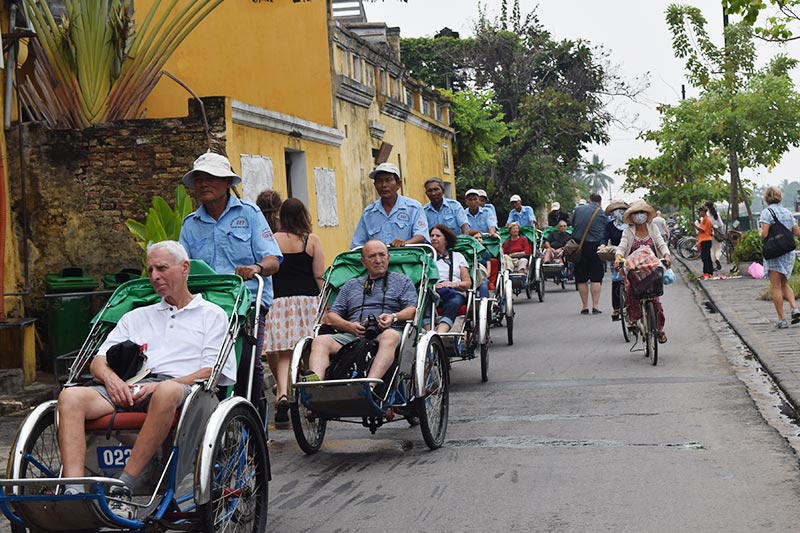 Cyclo in Hoi An Vietnam Custom Tour